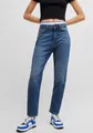 Produktbild: HUGO Blue Mom-Jeans Noe Straight Fit Jeans mit hoher Leibhöhe