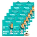 Produktbild: Eduscho Kaffeepads Vorratspack Maxi Packung, Caffè Crema, 384 Pads – 12 x 32 Pads, würzig, intensiv, für alle Pad Maschinen, industriell kompostierbar