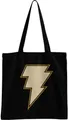Produktbild: Black Adam Lightning Logo Tote Bag Tragetasche Black