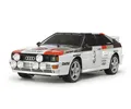 Produktbild: Tamiya 1:10 RC Elektro Auto Audi Quattro Rally A2 (TT-02) Bausatz