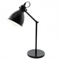 Produktbild: Weiß Schwarz Klassisch skandinavisch Tischlampe Nachtlampe 1x60W/E27