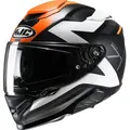 Produktbild: HJC RPHA 71 Pinna Helm, schwarz-orange, Größe XL für Männer