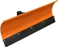 Produktbild: Schneepflug Schneeschild Universal 5 Fach verstellbar für Rasentraktor 100x40 cm Orange