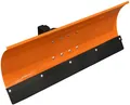 Produktbild: SRM Design Schneepflug Schneeschild Räumschild zum Beseitigen von Schnee Universal 5 Fach verstellbar für Rasentraktor 100x40 cm Orange