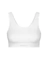 Produktbild: Snocks Soft Bra - Damen BH ohne Bügel, Perfekte Passform und hoher Komfort dank Bio-Baumwolle, Bügel- und Nahtlos - Vielseitig und Bequem für Sport und Alltag - Weiß - M