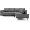 Produktbild: Selsey Ecksofa, Dunkelgrau, Textil, L-Form, Ottomane rechts, 247x187 cm, Wohnzimmer, Sofas & Couches, Wohnlandschaften, Ecksofas