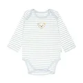 Produktbild: Steiff Unisex Baby Body amerikanischer Kragen Langarm Unterwäsche, Celestial Blue, 62