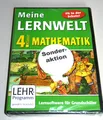 Produktbild: MEINE LERNWELT: GRUNDSCHULE MATHEMATIK KLASSE 4 PC MAC Mathe NEU Lernsoftware