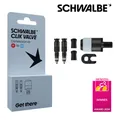 Produktbild: Schwalbe Umrüst Nachrüst Kit SV-SCV Clik Inkl. Pumpenkopfadapter und Ventile SV