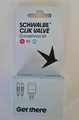 Produktbild: Schwalbe Umrüstsatz Clik Valve SV zu SCV+ Adapter Pumpenkopf gerade Nr.3542