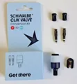 Produktbild: Schwalbe Umrüstkit SV-SCV Clik Valve Inkl. Pumpenkopfadapter und Ventile 6Teile