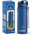 Produktbild: Luyiilo Kinder Trinkflasche Auslaufsicher Sport Trinkflasche Schule Blau – 500ml