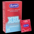 Produktbild: Durex Gefühlsecht Extra Groß XXL 10er Kondome Gefühlsecht XXL