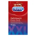 Produktbild: Durex Gefühlsecht Extra Groß Kondome, 10 Stück