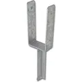 Produktbild: Alberts 216771 U-Pfostenträger | mit Betonanker aus T-Eisen | feuerverzinkt | lichte Breite 91 mm | Länge Betonanker 200 mm