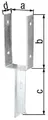 Produktbild: ALBERTS Pfostenträger U-Form T-Eisen 91x200mm feuerverzinkt