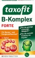 Produktbild: Taxofit Vitamin B-Komplex Tabletten 40 St. - Nahrungsergänzungsmittel mit 7,4 g