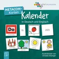 Produktbild: METACOM-Karten: Kalender in Deutsch und Englisch: Tafelkarten mit METACOM-Symbolen: Jahreszeiten, Monate, Wochentage und Co. (SoPäd Organisation)