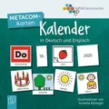 Produktbild: METACOM-Karten: Kalender in Deutsch und Englisch