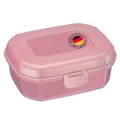 Produktbild: Westmark Brotdose/Snackbox -Maxi- 935 ml, mit Klick-Verschluss, Höhe: ca. 7,4 cm, Kunststoff, Rosa, 2352227P