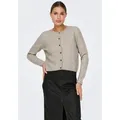 Produktbild: JDY Strickjacke JDYChloe (1-tlg) Plain/ohne Details grau XL (42)