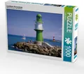 Produktbild: Calvendo Leuchtturm Warnemünde 1000 Teile Puzzle quer 640x480mm, Reupert Lothar; 7337566
