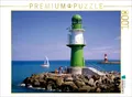 Produktbild: CALVENDO Puzzle CALVENDO Puzzle Leuchtturm Warnemünde 1000 Teile Puzzle quer, 1000 Te, 1000 Puzzleteile