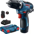 Produktbild: Bosch Akku-Bohrschrauber GSR 12V-35, 12V / 3,0Ah, mit 2 Akkus und Koffer