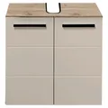 Produktbild: Waschbeckenunterschrank HARPER BEIRA BHT 60x62x31 cm beige