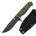 Produktbild: MAGNUM Bushcraft Drop Outdoormesser 42a Full Tang 440A G10 Kydex Grün 02SC339