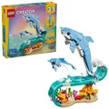 Produktbild: Lego 31385 Creator 3 in 1 Meerestiere: Wunderschöne Delphine