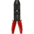 Produktbild: Cartrend 10452 Kabelschuh-Klemmzange mit Kabellehre für alle Arbeiten im Elektrobereich, rot