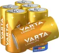 Produktbild: VARTA LONGLIFE C Alkaline Batterien Baby 1,5V 6er Pack langanhaltende Energie