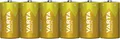 Produktbild: Varta Batterien 4114 Longlife Baby Folie 6er pack 1,5 Volt Größe C B Ware
