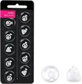Produktbild: 1x miniFit 10er Blister 10 mm Vent Bass wie Oticon Kuppeln Schirmchen für oticon mini Fit Ex-Hörer