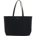 Produktbild: LACOSTE Schultertasche Shopper Anna Zipped Shopping Bag Noir Krema schwarz - Schwarz