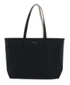 Produktbild: LACOSTE Anna Zipped Shopping Bag Schultertasche Tasche Noir Krema schwarz Neu