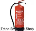 Produktbild: Protex Feuerlöscher PD 6 Pulver 6 kg ABC-Pulver inkl Halterung Dauerdrucklöscher