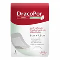 Produktbild: DRACOPOR sensitiv 5x7,2 cm steril m.Silikonkleber 3 St