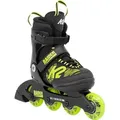 Produktbild: K2 Inlineskates K2 RAIDER Kinder Inline Skate black/lime 32-37