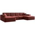 Produktbild: Kaiser Möbel Ecksofa, Kirschrot, Holz, 5-Sitzer, 344x165 cm, Wohnzimmer, Sofas & Couches, Wohnlandschaften, Ecksofas