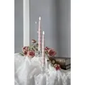 Produktbild: Star Trading - led Kerzen Flamme Shine 2er Set Wachs rosa warmweiß h 245cm ø 21cm