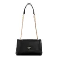 Produktbild: GUESS Schultertasche Umhängetasche Noelle II Convertible Xbody Flap Bag Black schwarz