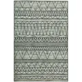 Produktbild: Beliani - Teppich Schwarz Mit Grau 160 X 230 Cm Mit Zickzack Muster Bedruckt Modern Landhausstil