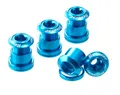 Produktbild: Reverse, Kettenblattschrauben SET, Aluminium, 4er Set, hell blau