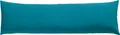 Produktbild: REDBEST Seitenschläferkissenbezug Single- Jersey San Francisco, Petrol Größe 40x140 - weiche Qualität, bügelfrei, praktischer Reißverschluss, 100% Baumwolle