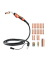 Produktbild: VEVOR 250A MIG-Schweißpistole 4,6m Kabel 0,0762/0,0889/0,1143 cm Schweißdrähte