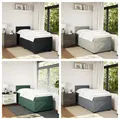 Produktbild: Boxspringbett mit Matratze Samt Bett Komfortbett Hotelbett Doppelbett Bett