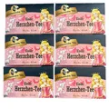 Produktbild: 6x Goldmännchen Tee Herzchen Tee Kindertee Himbeer-Vanille 6x 20 Beutel