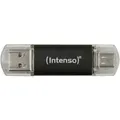 Produktbild: Intenso Twist Line Typ-A/Typ-C 512GB USB-Stick Mit Schutzkappe, bis zu 70 MB/s, USB 3.2 Gen 1x1 (5 Gbit/s)